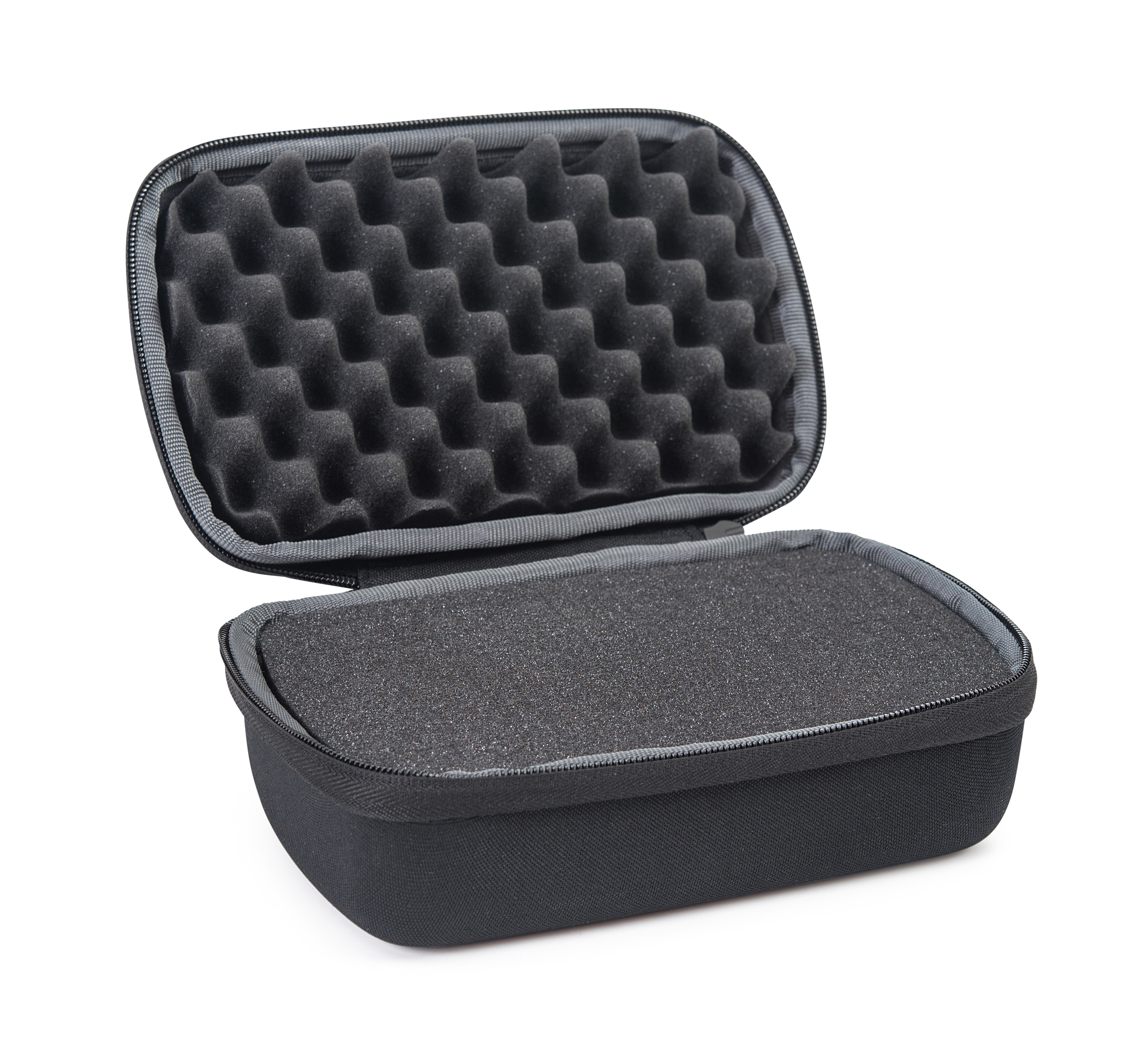 Case STA-300-1/B12 - Black - Precubed foam in the bottom and egg foam in the lid